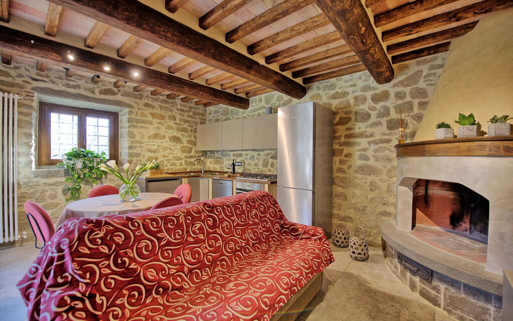 Villa Mulino: Dining Room, Kitchen, Living Room