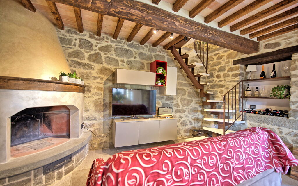 Villa Mulino: Dining Room, Kitchen, Living Room