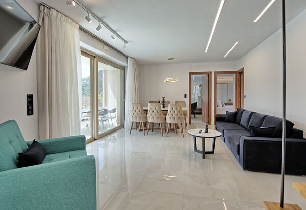 Villa Silentium Evilia: Living Room