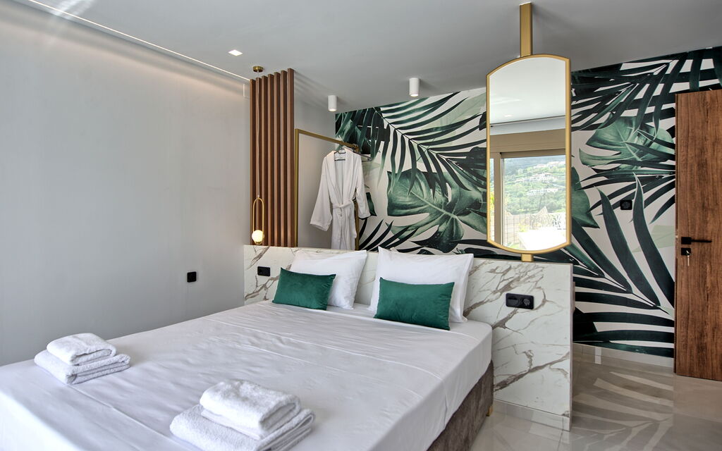 Villa Silentium Evilia: soveværelse