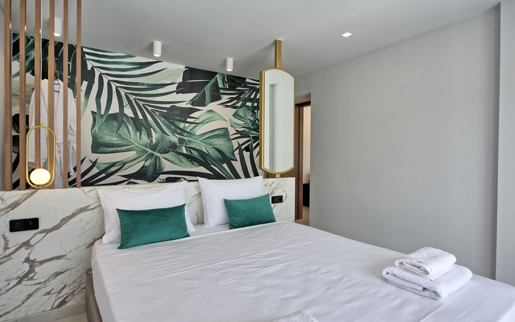 Villa Silentium Evilia: soveværelse