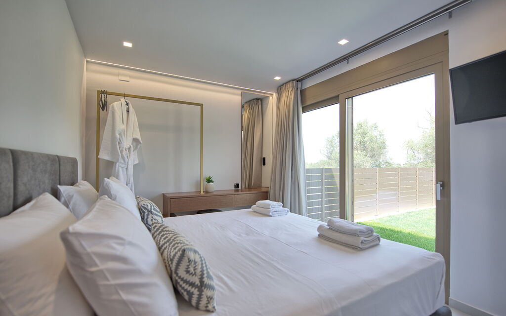 Villa Silentium Evilia: soveværelse