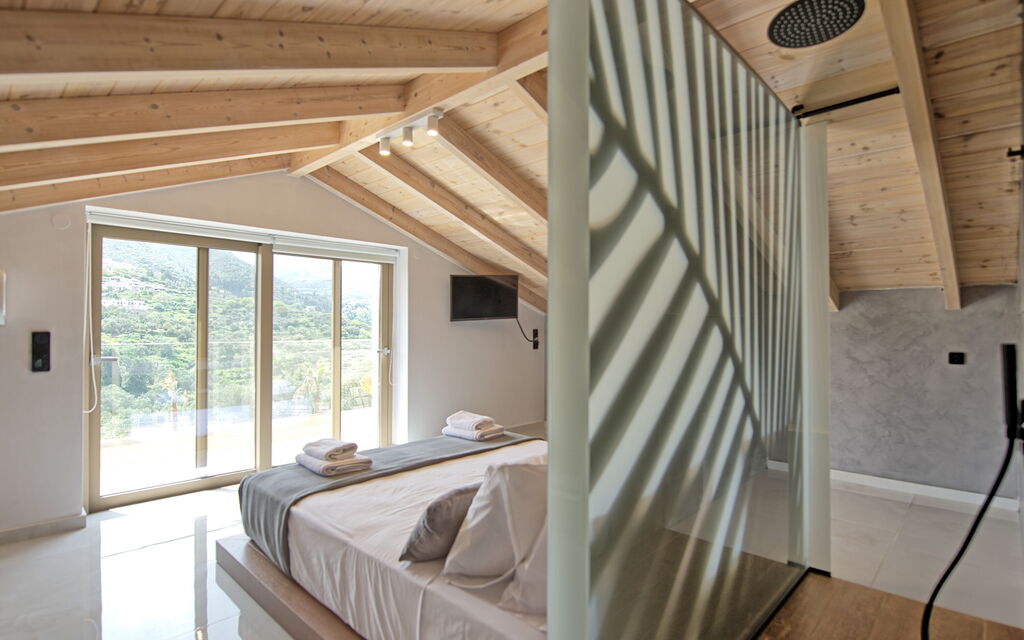 Villa Silentium Evilia: soveværelse