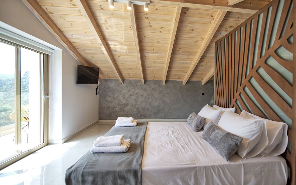 Villa Silentium Evilia: soveværelse