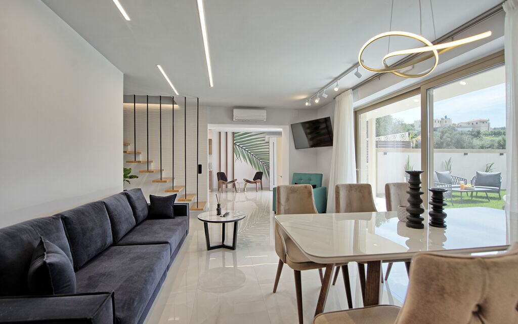 Villa Silentium Evilia: Frokostlokale, Stue