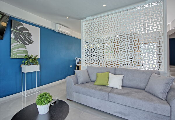 Villa Silentium Ionia: Stue