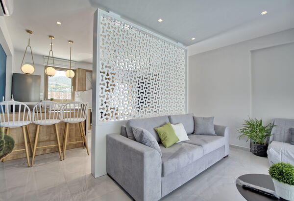 Villa Silentium Ionia: Stue