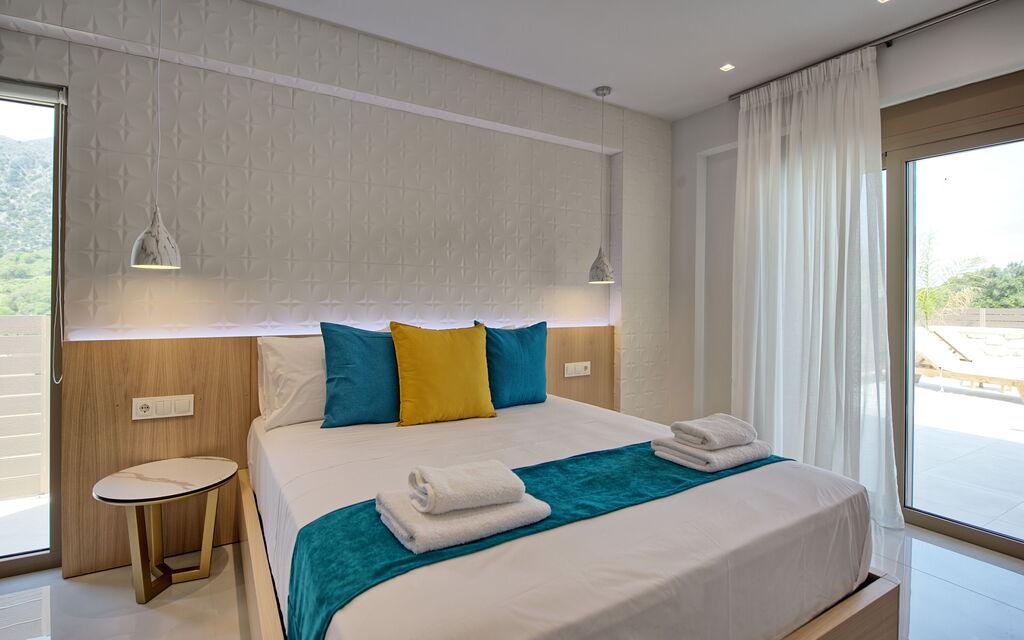 Villa Silentium Ionia: Спальня