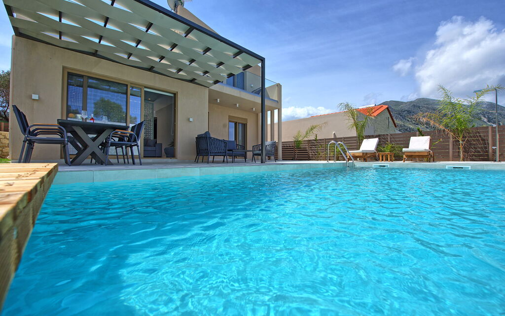 Villa Silentium Ionia: Балкон / Терраса / Патио, бассейн, Открытый, Экстерьеры