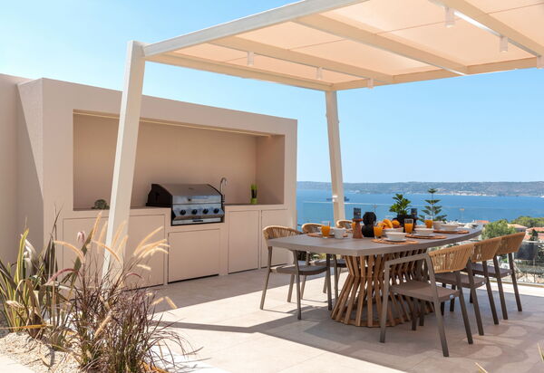 Seaview Lux: Aliments, Balcon / Terrasse / Patio, Extérieur, Extérieurs