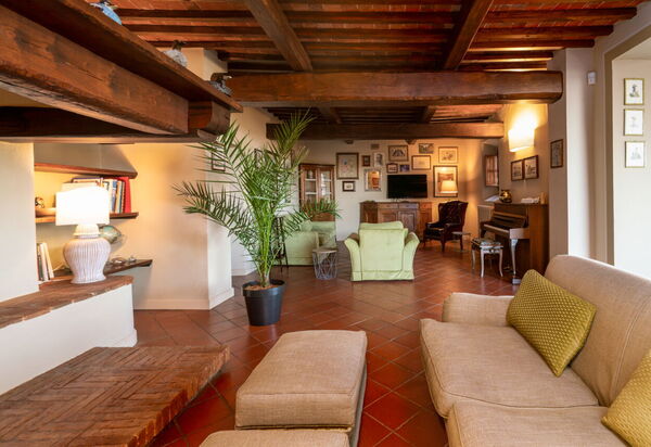 Villa Bellostare: Wohnzimmer