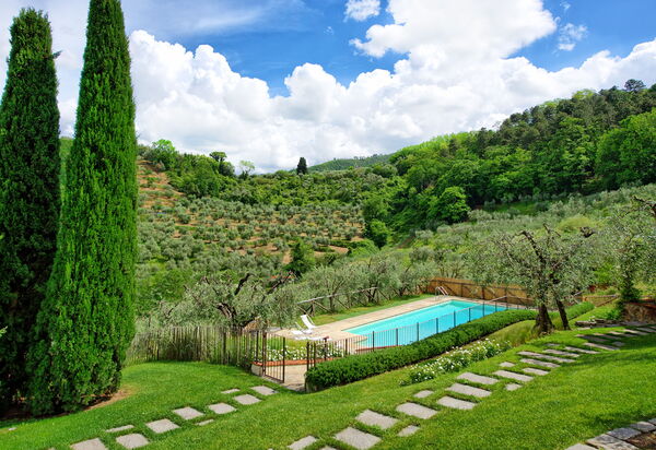 Villa Bellostare: Draussen, Garten, Schwimmbad