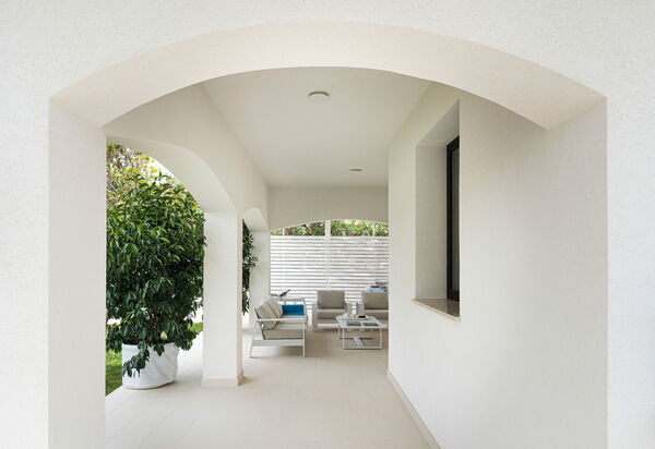 Villa Hermes: Außen