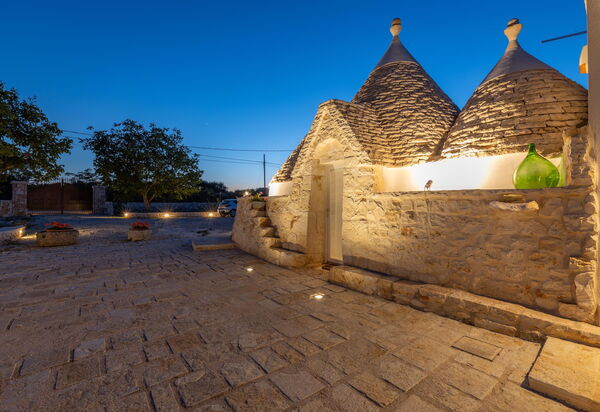 Trullo Adea: Außen, Draussen