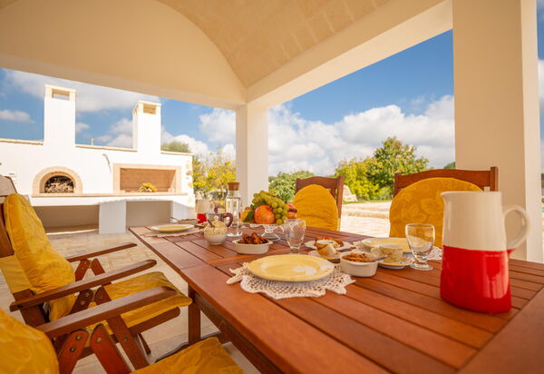 Trullo Adea: Außen, Balkon / Terrasse / Patio, Draussen