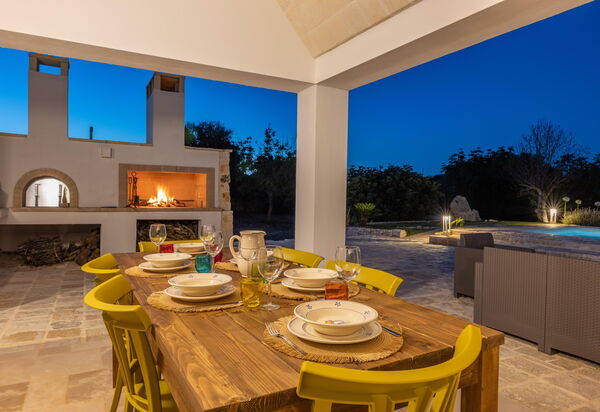 Trullo Adea: Außen, Balkon / Terrasse / Patio, Draussen