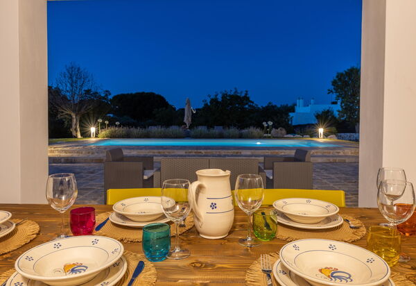 Trullo Adea: Außen, Balkon / Terrasse / Patio, Draussen