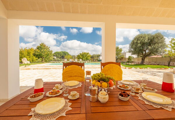 Trullo Adea: Außen, Balkon / Terrasse / Patio, Draussen