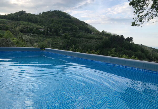 La Nocciola: Draussen, Schwimmbad