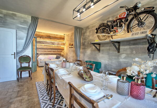 La Nocciola: Esszimmer, Küche