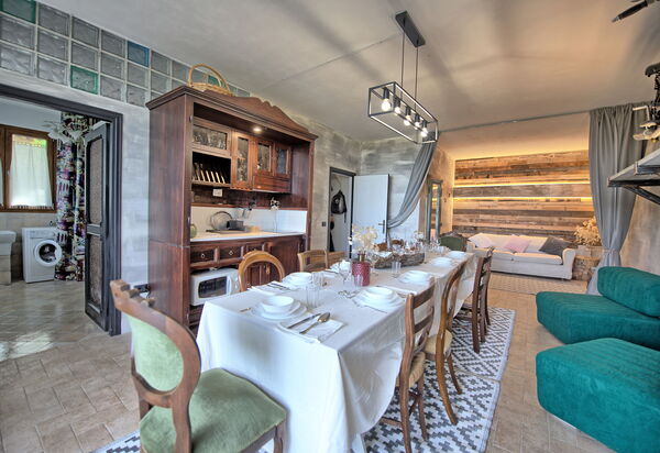 La Nocciola: Esszimmer, Küche