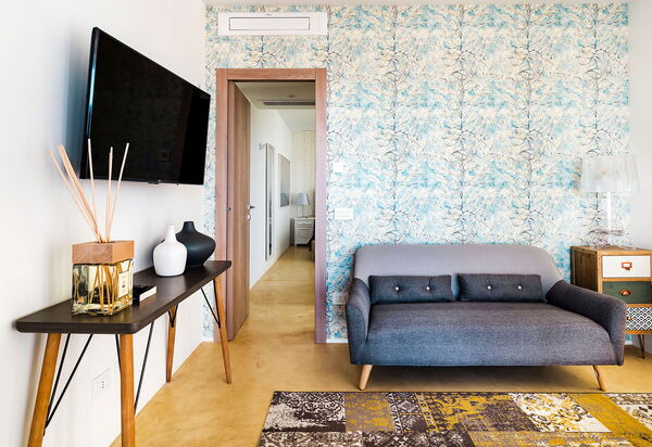 Villa San Lorenzo Ulivo: Wohnzimmer