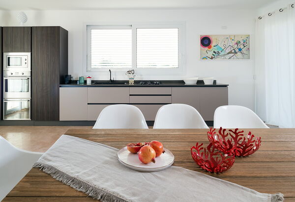 Villa San Lorenzo Fico D'india: Küche, Wohnzimmer