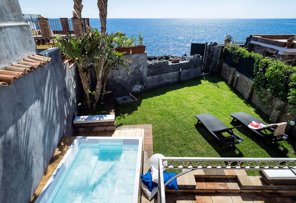 Casa Tecla: Garten, Schwimmbad