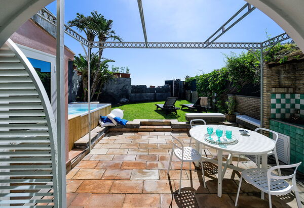 Casa Tecla: Garten, Schwimmbad