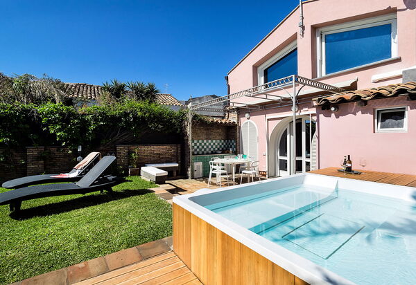 Casa Tecla: Garten, Schwimmbad