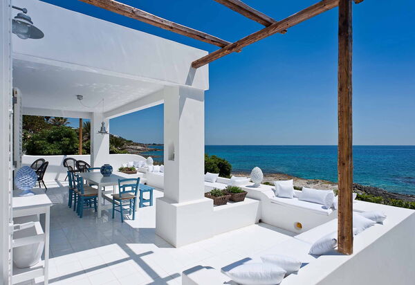 Casa Blu: Außen, Balkon / Terrasse / Patio, Draussen