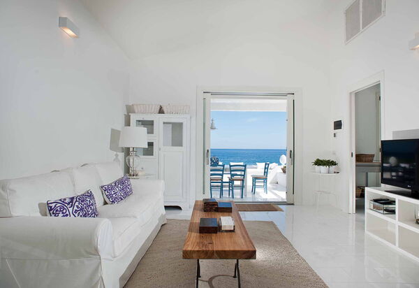 Casa Blu: Wohnzimmer