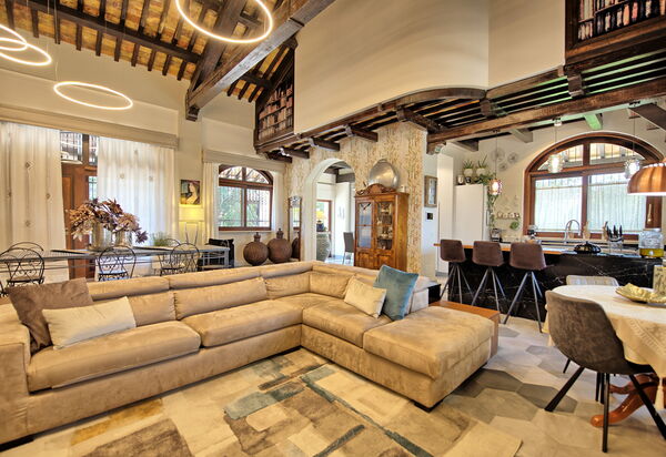 Villa Tagliaferri: Wohnzimmer