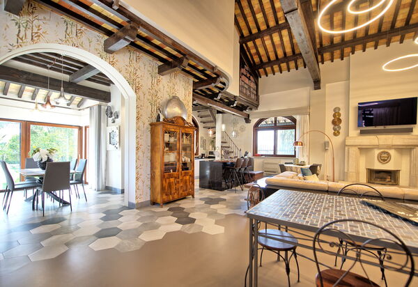 Villa Tagliaferri: Esszimmer