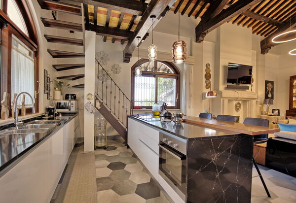 Villa Tagliaferri: Küche