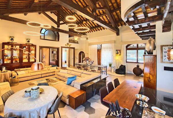 Villa Tagliaferri: Wohnzimmer