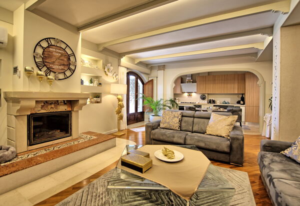 Villa Tagliaferri: Wohnzimmer