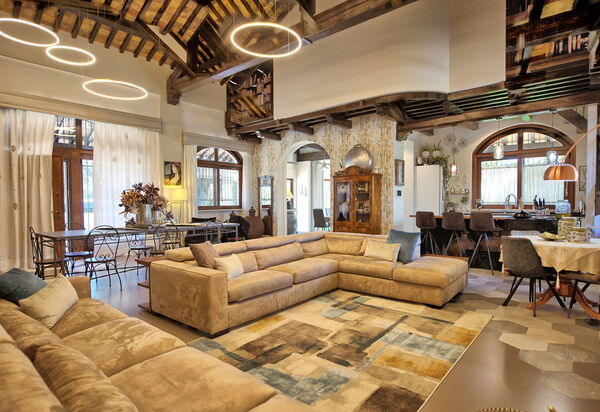 Villa Tagliaferri: Wohnzimmer