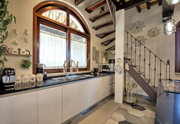 Villa Tagliaferri: Küche