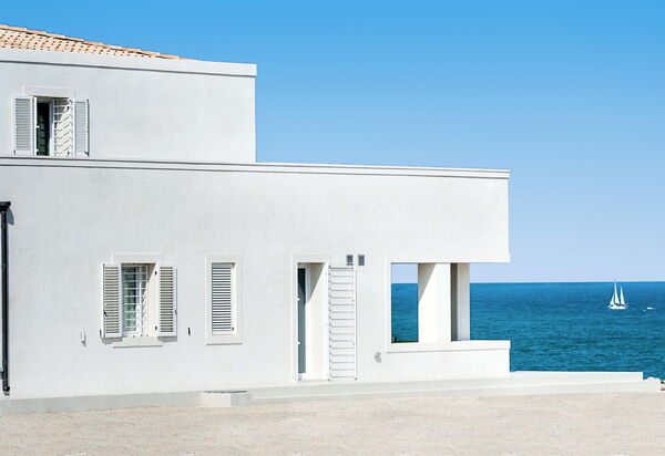 Villa Capo Passero: Ansichten, Außen, Draussen