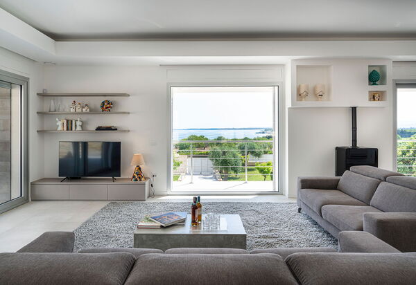 Villa Anna Plemmirio: Woonkamer