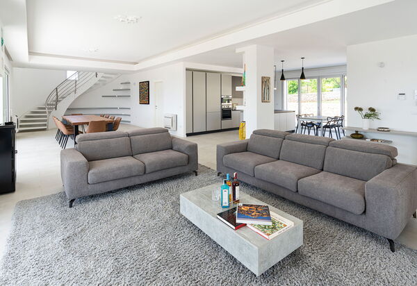 Villa Anna Plemmirio: Woonkamer