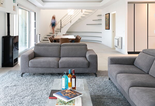 Villa Anna Plemmirio: Woonkamer