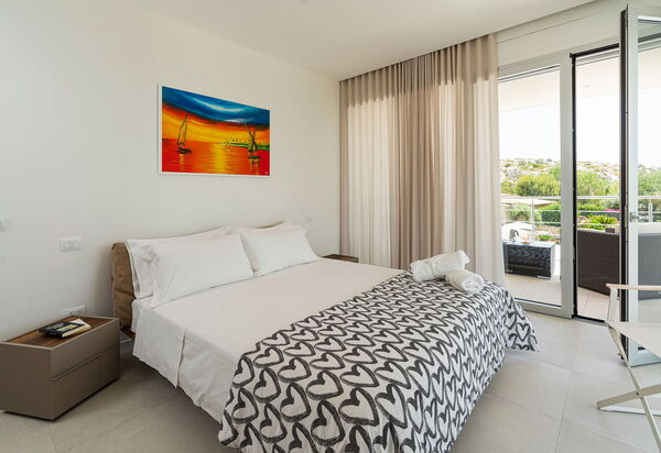 Villa Anna Plemmirio: slaapkamer