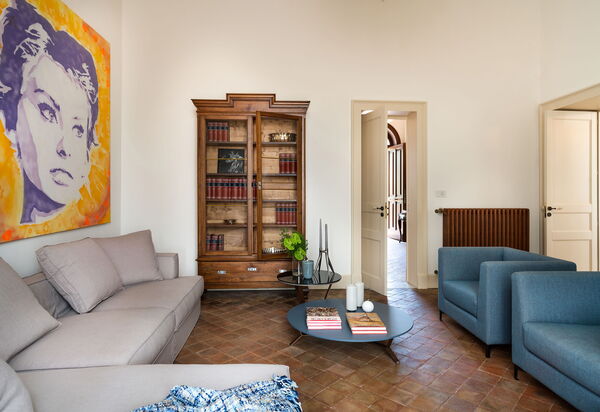 Tenuta Della Contea: Woonkamer