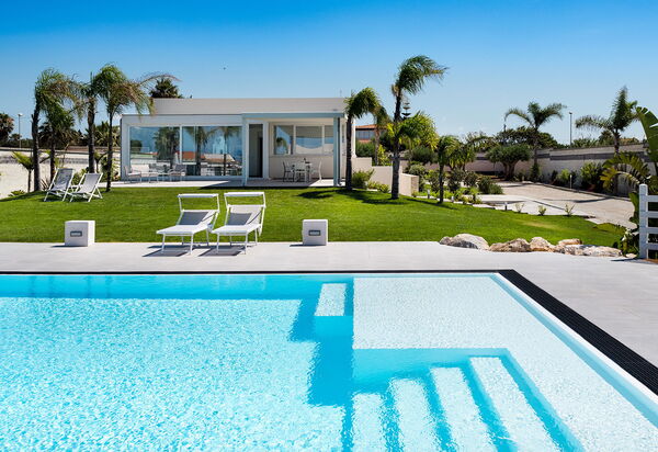 Diantha: bassin, Extérieur, Extérieurs, Jardin