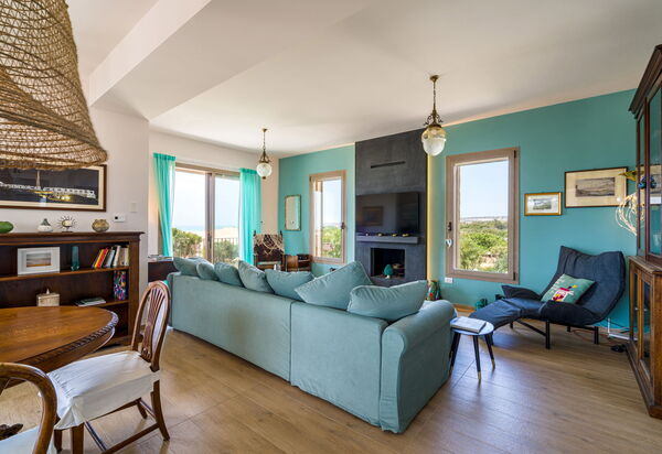 Casa Dafne: Гостиная