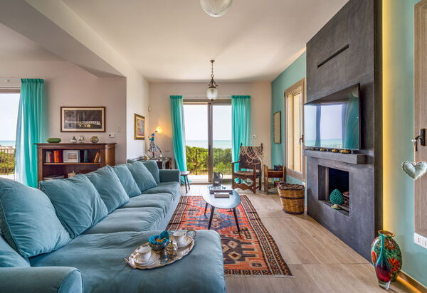 Casa Dafne: Гостиная