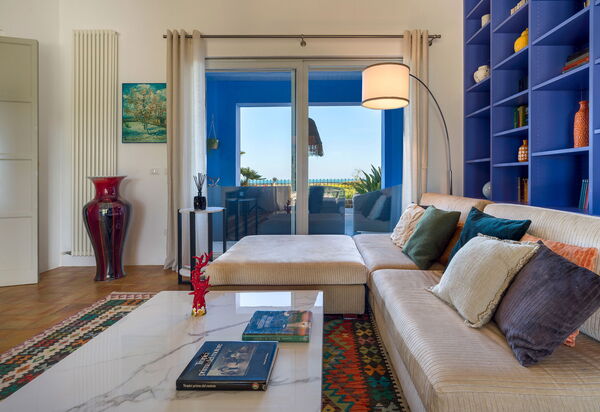 Pigna Blue: Living Room