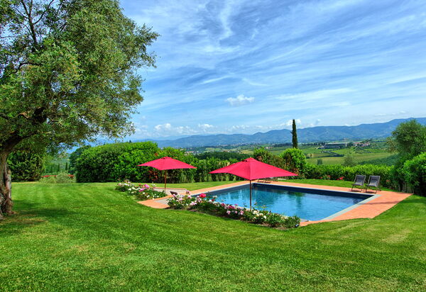 Villa Marliana: Garden, Outdoor, Pool, Scenic View, Summer